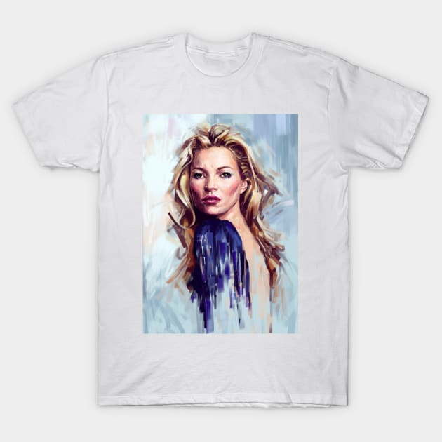 Kate Moss T-Shirt by dmitryb1